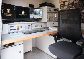 Innenansicht Service Fahrzeug - Gottwald Umweltservice